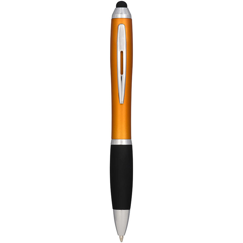 Bullet Nash Stylus Kugelschreiber farbig mit schwarzem Griff