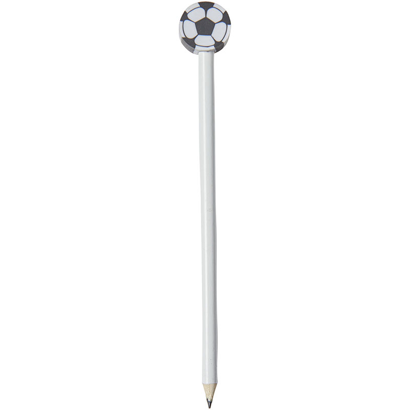 Bullet Goal Bleistift mit Radierer in Fußballform