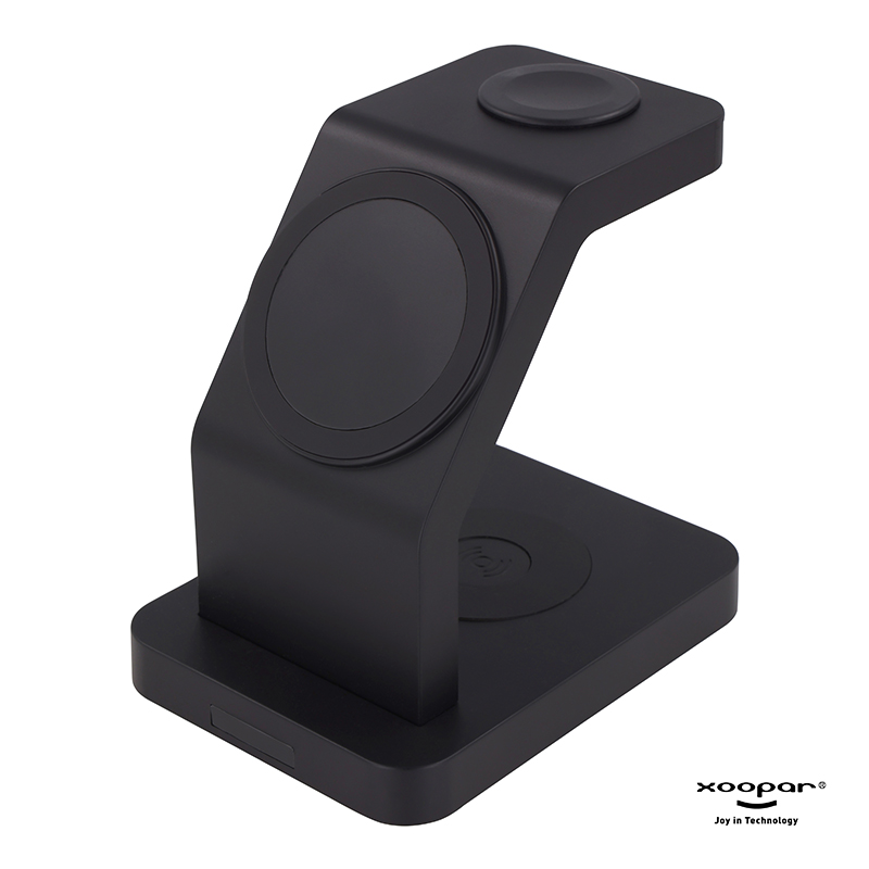 2708 | Xoopar Icon 3 in 1 Magnetic Wireless charger