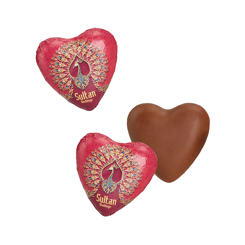 Schokoladenherz, personalisiert Gubor