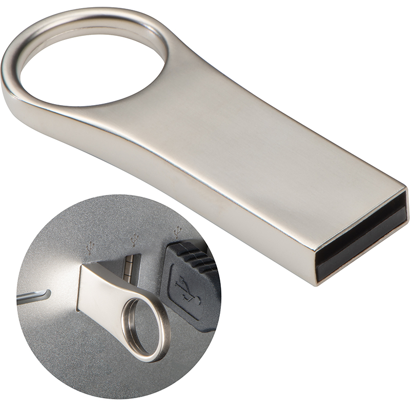 USB-Stick aus Metall mit 8 GB Speicherkapazität