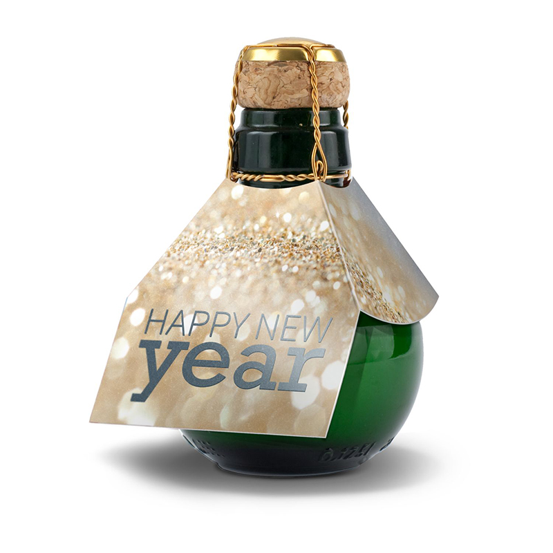Kleinste Sektflasche der Welt Happy New Year, 125 ml