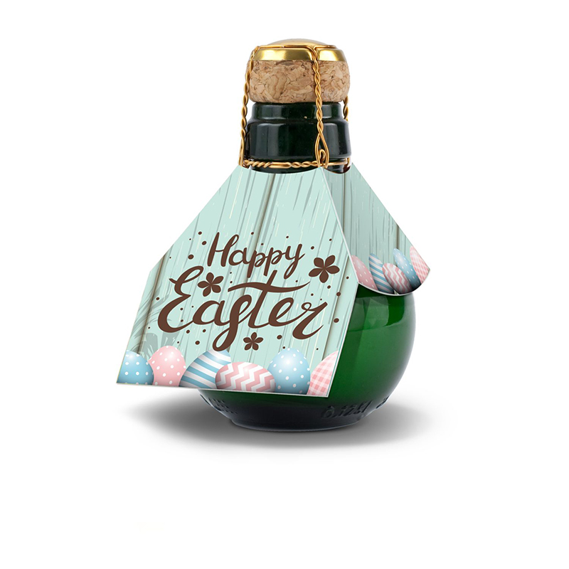 Kleinste Sektflasche der Welt Happy Easter, 125 ml