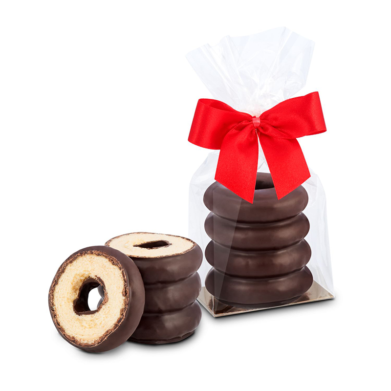Geschenkartikel / Präsentartikel: Mini-Baumkuchen Zartbitter