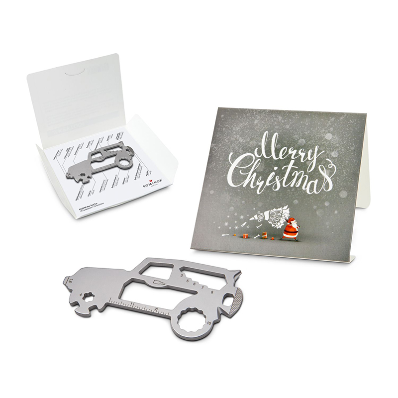 ROMINOX® Key Tool SUV (19 Funktionen) Merry Christmas
