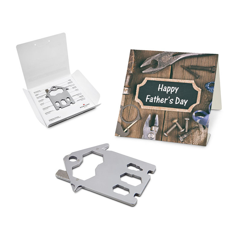 ROMINOX® Key Tool House (21 Funktionen) Happy Father's Day