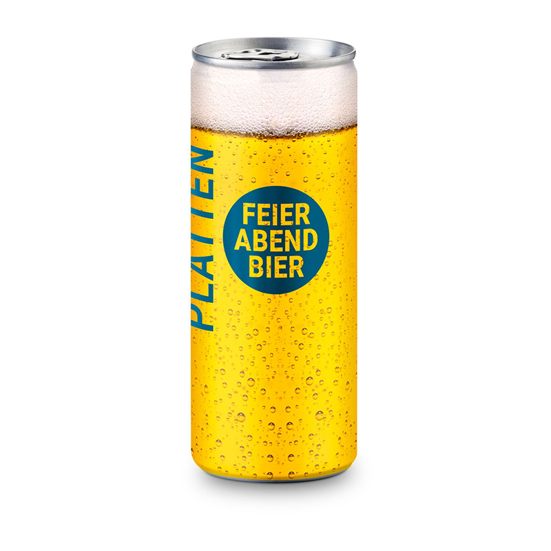 Helles Bier - feinherb und leicht malzig - Fullbody-Etikett, 250 ml