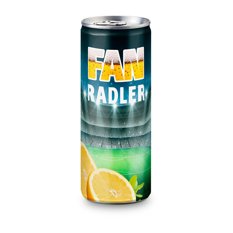 Radler - Bier und Zitronenlimonade - FB-Etikett Soft-Touch, 250 ml