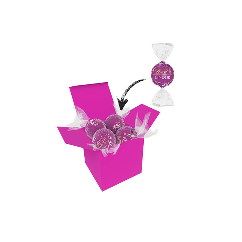 Color Lindor Box - Pink - Mandel