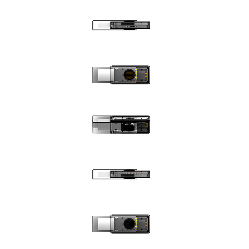 Klio-Eterna USB-Speicher mit drehbarem Schutzbügel Twista transparent USB 3.0