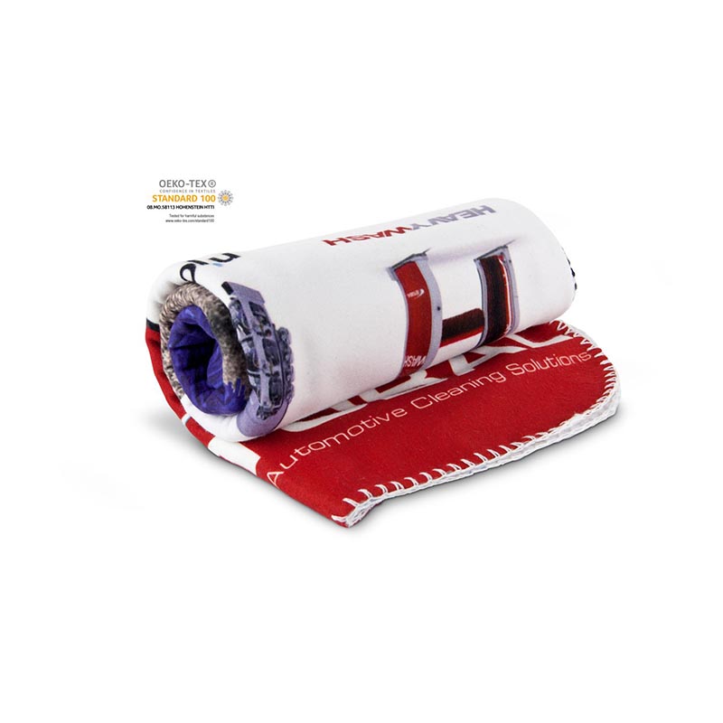 Polar-Fleecedecke mit Digitaldruck - 120 x 150 cm, 220 g/m²