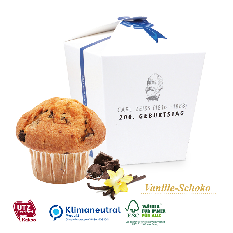 Muffin Maxi in Promotion-Verpackung Style, Klimaneutral, FSC®