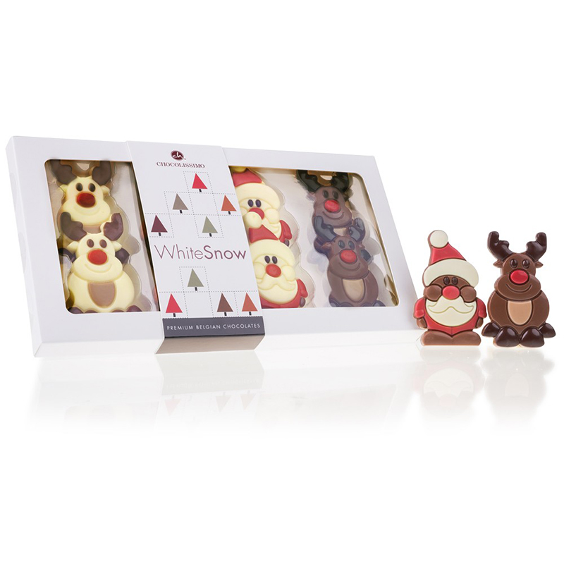 Geschenkpackung Santas + Reindeers