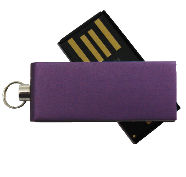 USB Stick Micro Twist Purple