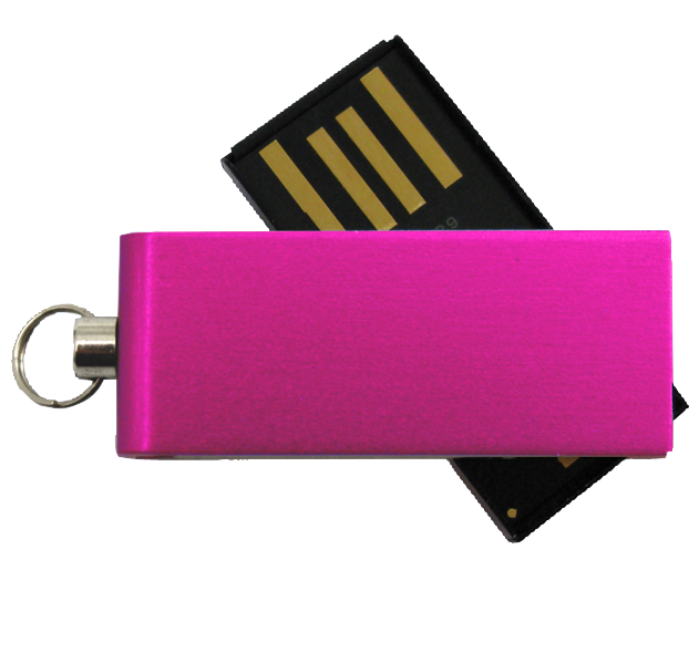 USB Stick Micro Twist Magenta