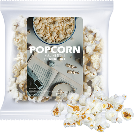 Popcorn salzig, ca. 10g, Express Maxi-XL-Tüte mit Etikett