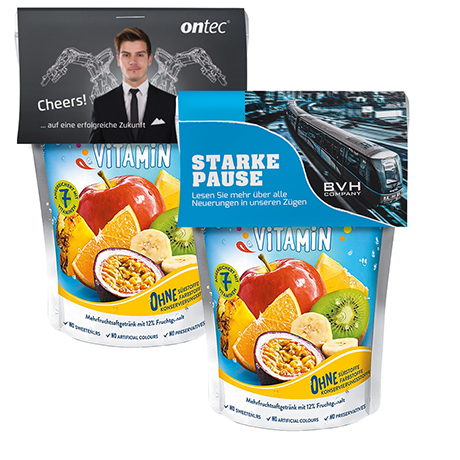 Capri-Sun Multivitamin, 200 ml, Express Trinkpack mit Strohhalm mit Werbereiter