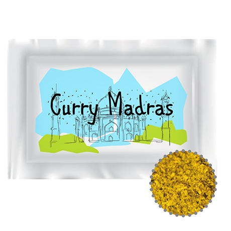 Gewürzmischung Curry Madras, ca. 4g, Portionstüte