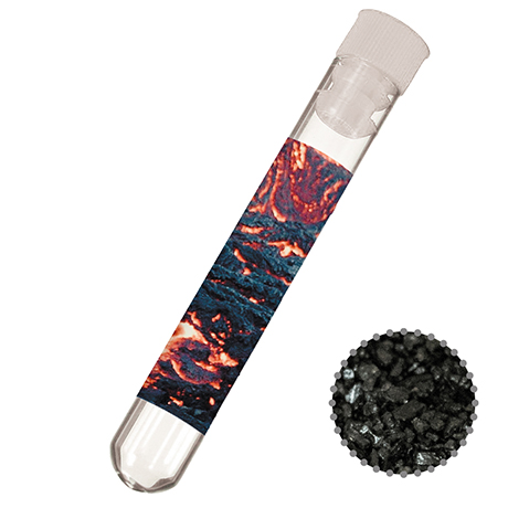 Gewürzmischung Black Lava Salz, ca. 12g, Reagenzglas