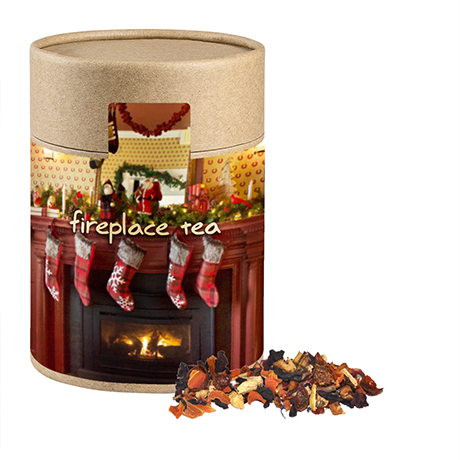 Kaminfeuer Tee, ca. 150g, Biologisch abbaubare Eco Pappdose Maxi