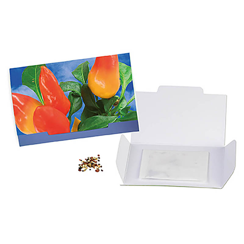 Flower-Card mit Samen - Gewürzpaprika