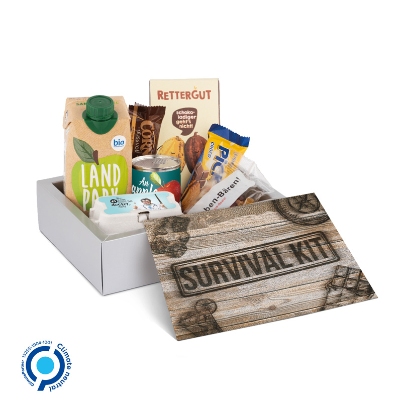 Geschenkbox Survival Kit