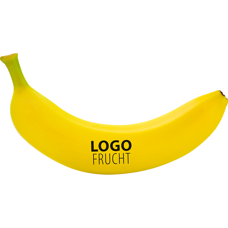 Logo-Banane Gelb Druck