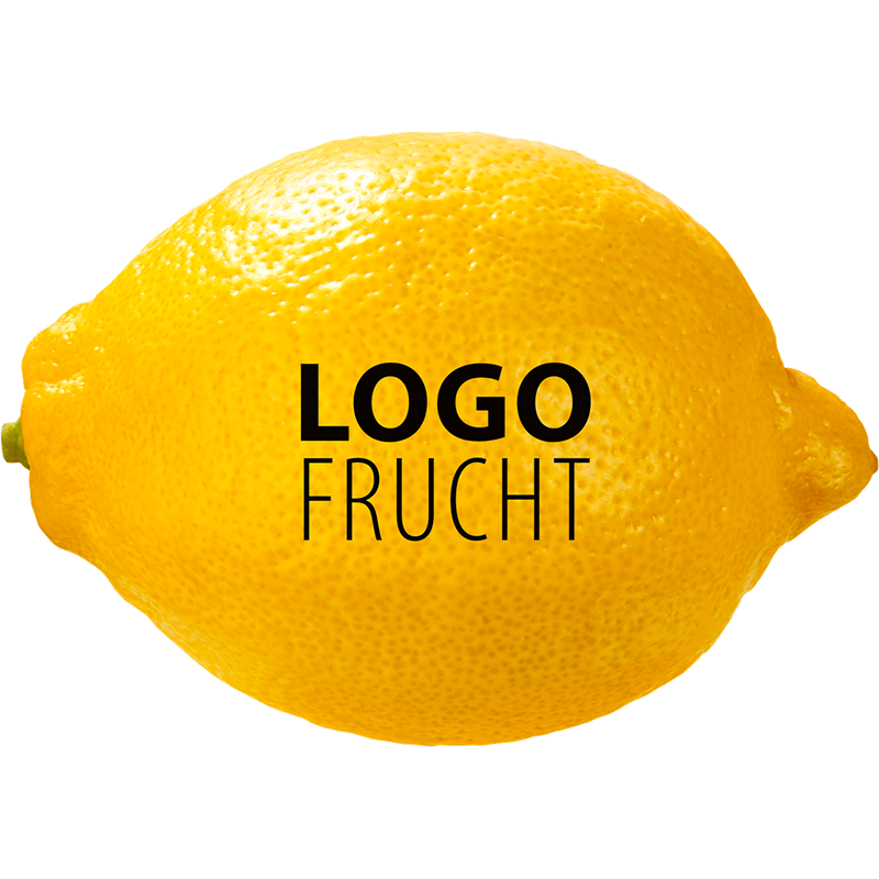 Logo-Zitrone Druck
