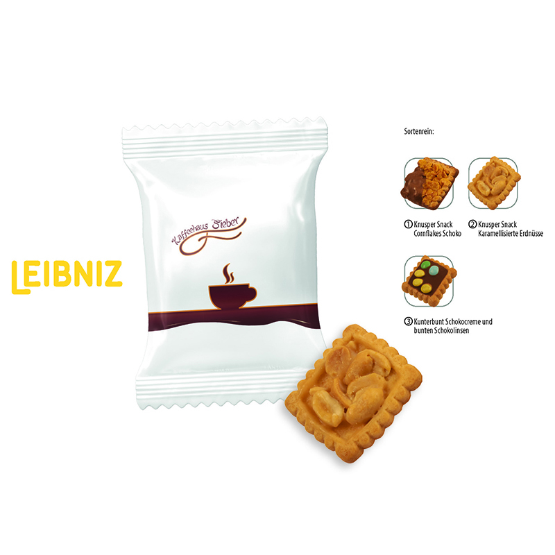 Leibniz Kekse Knusper Snack & Kunterbunt Flowpack,   1 Stück