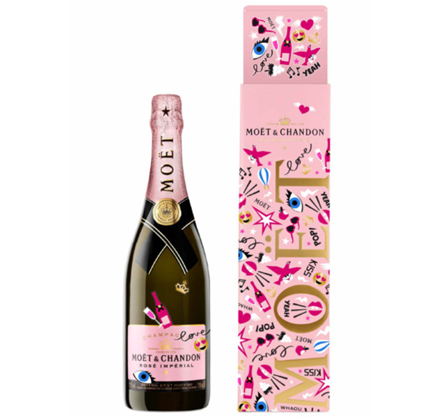 Champagne Moet & Chandon Rose Imperial Love The Now