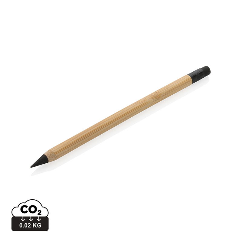 Bambus Infinity-Stift mit Radiergummi