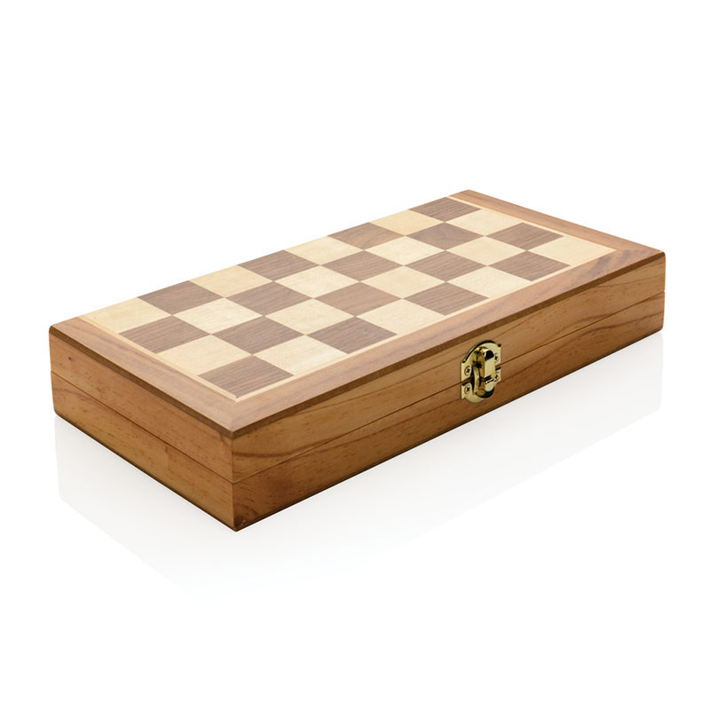 XD Collection Faltbares Schach-Set aus Holz
