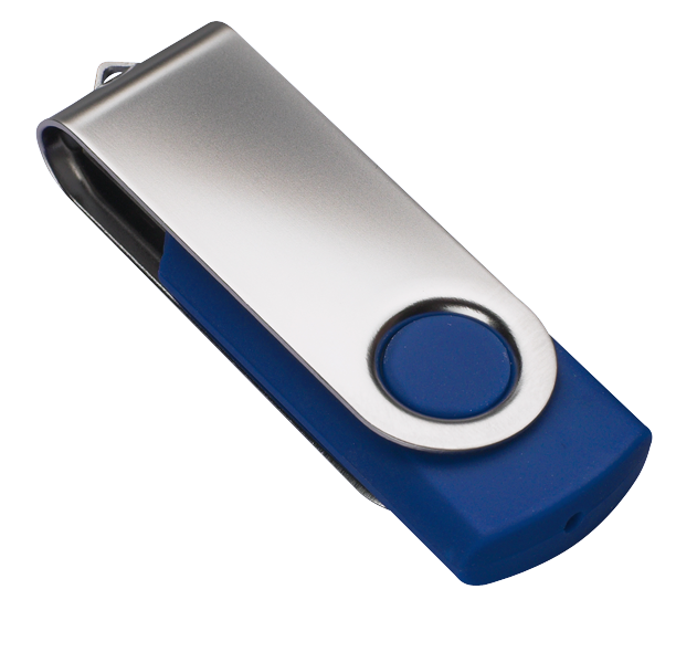USB Stick TWISTER Modern Blau