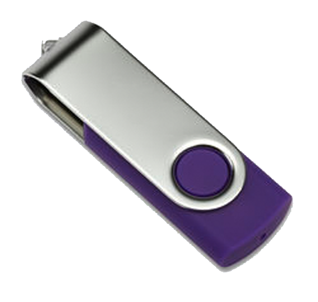 USB Stick TWISTER Modern Lila