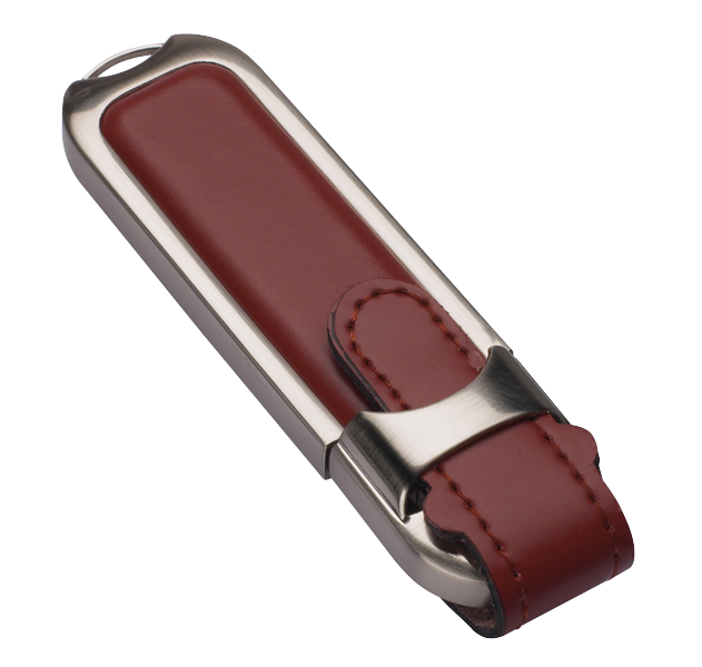 USB Speicherstick Leder EXCLUSIV 1 Bordeaux