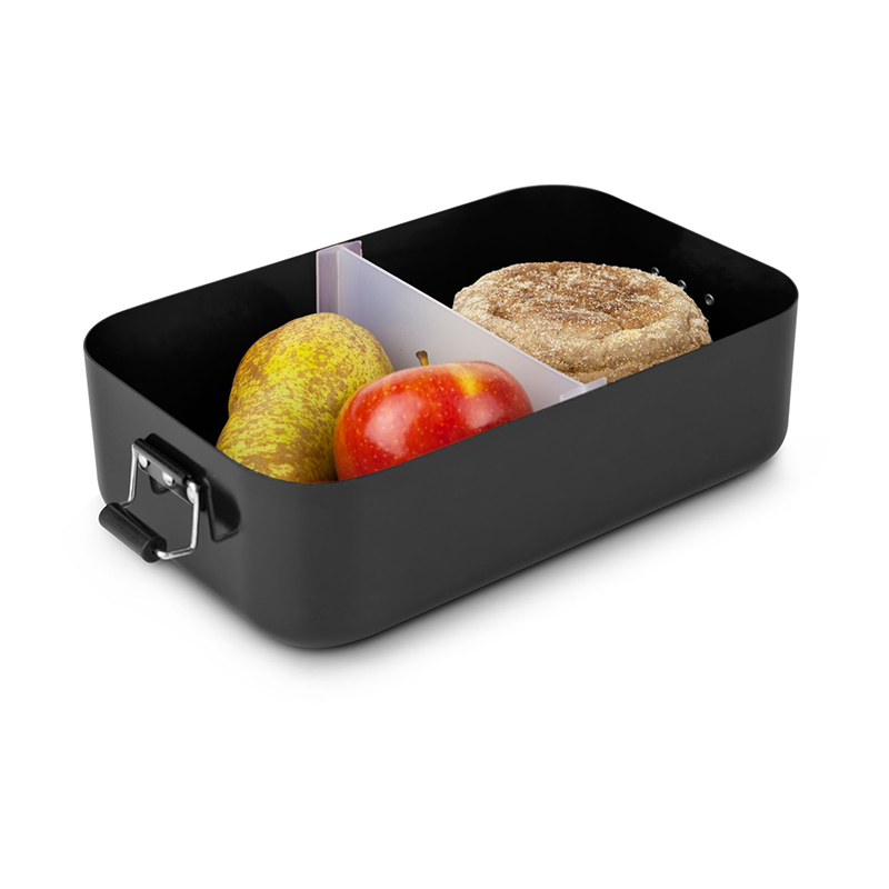 ROMINOXÂ® Lunchbox // Quadra Schwarz matt XL
