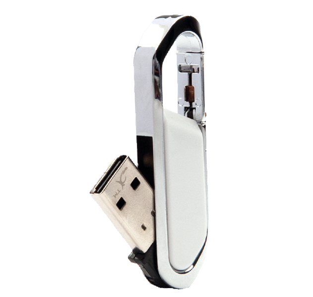 USB Stick CLIMB Weiss