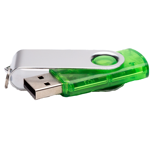 USB Stick Expert Modern Transparent Grün