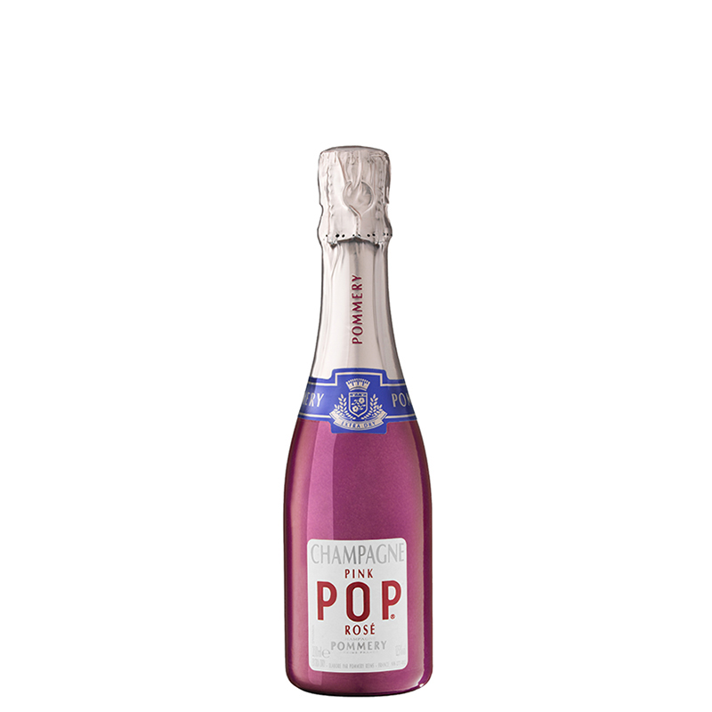 Champagne Pommery Pink Pop Rose Extra Dry Piccolo 