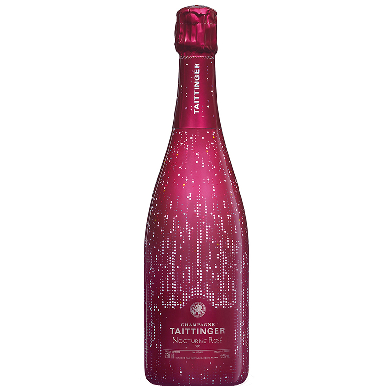 Champagne Taittinger Nocturne Sec Rose City Lights Edition