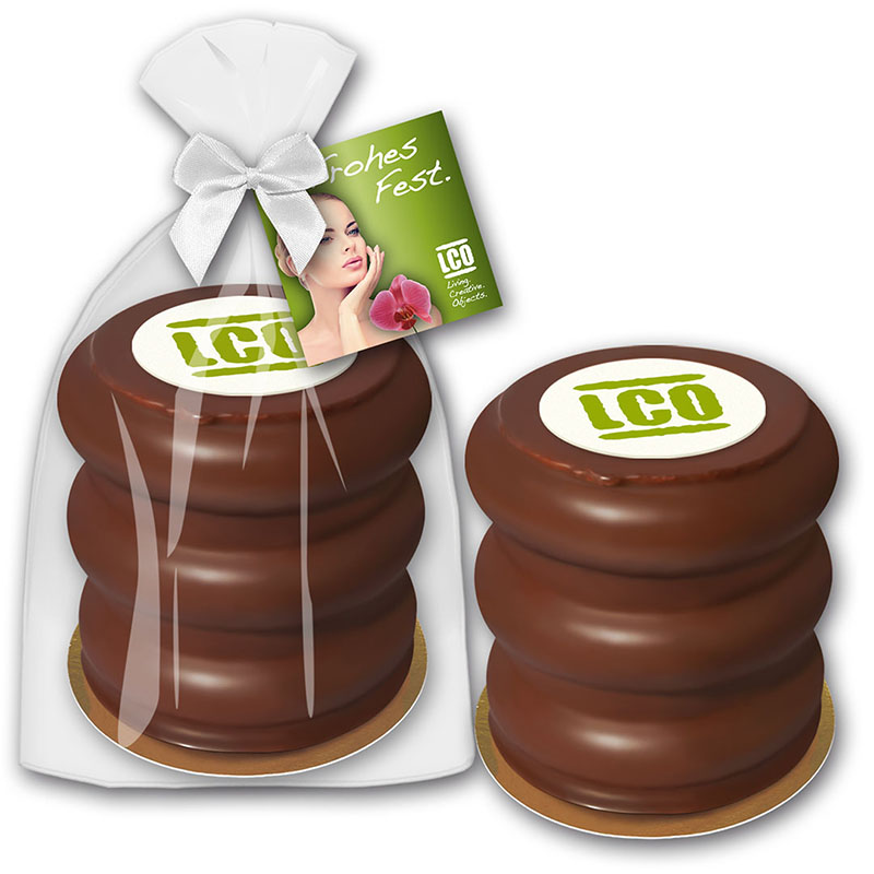 Baumkuchen mit Logo