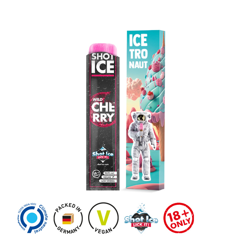 Long Box, Shot Ice - Wild Cherry 10,5% vol